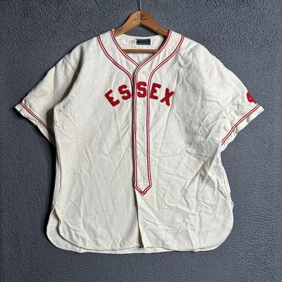 Vintage 50’s Stall & Dean Baseball Jersey Men’s Size 40 (Large) 22x27 Skate Rink - Picture 15 of 16